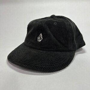 Volcom Full Stone Nuts Dad Style StrapBack Adjustable Corduroy Hat - Storm Cloud